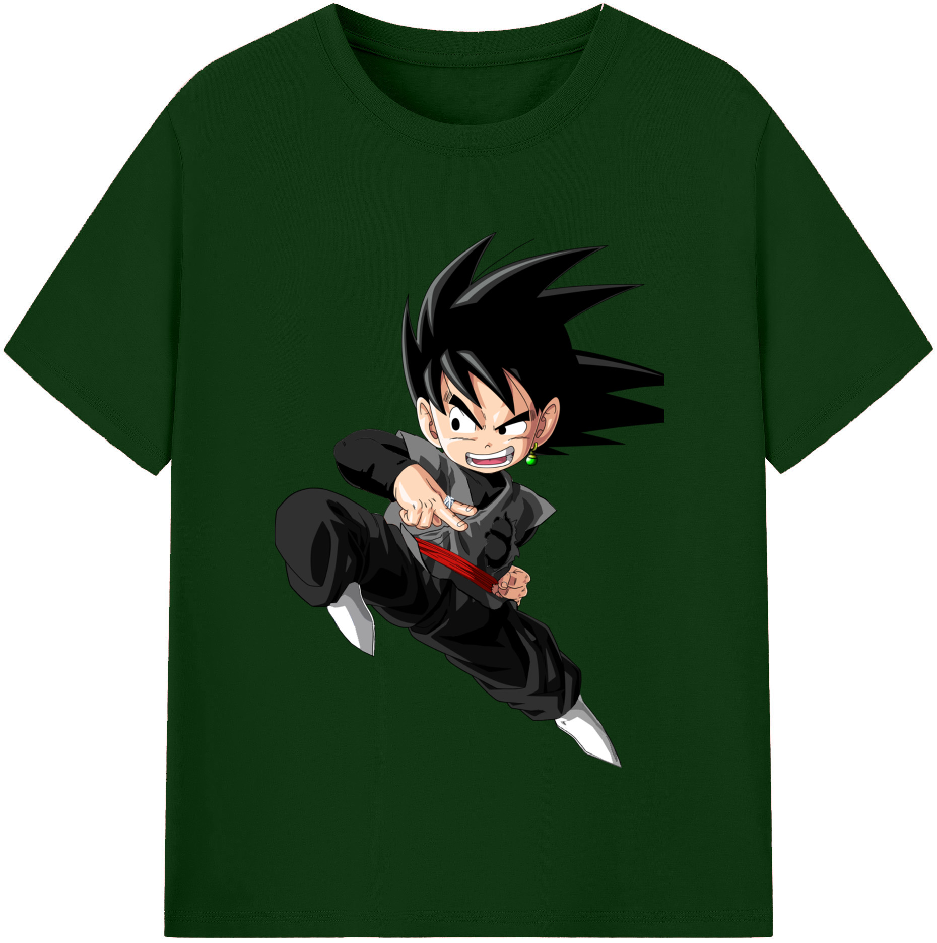 （画像用） ドラゴンボール 孫悟空（そん ごくう）Son Goku カカロット DRAGON BALL Kakarotto 綿100％半袖Tシャツ（フロントプリント）